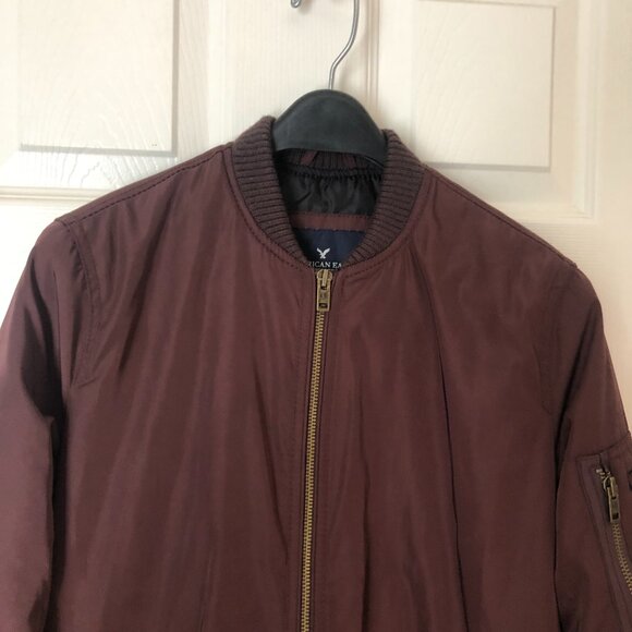 American Eagle Bomber Jacket - Size XS - Picture 2 of 3